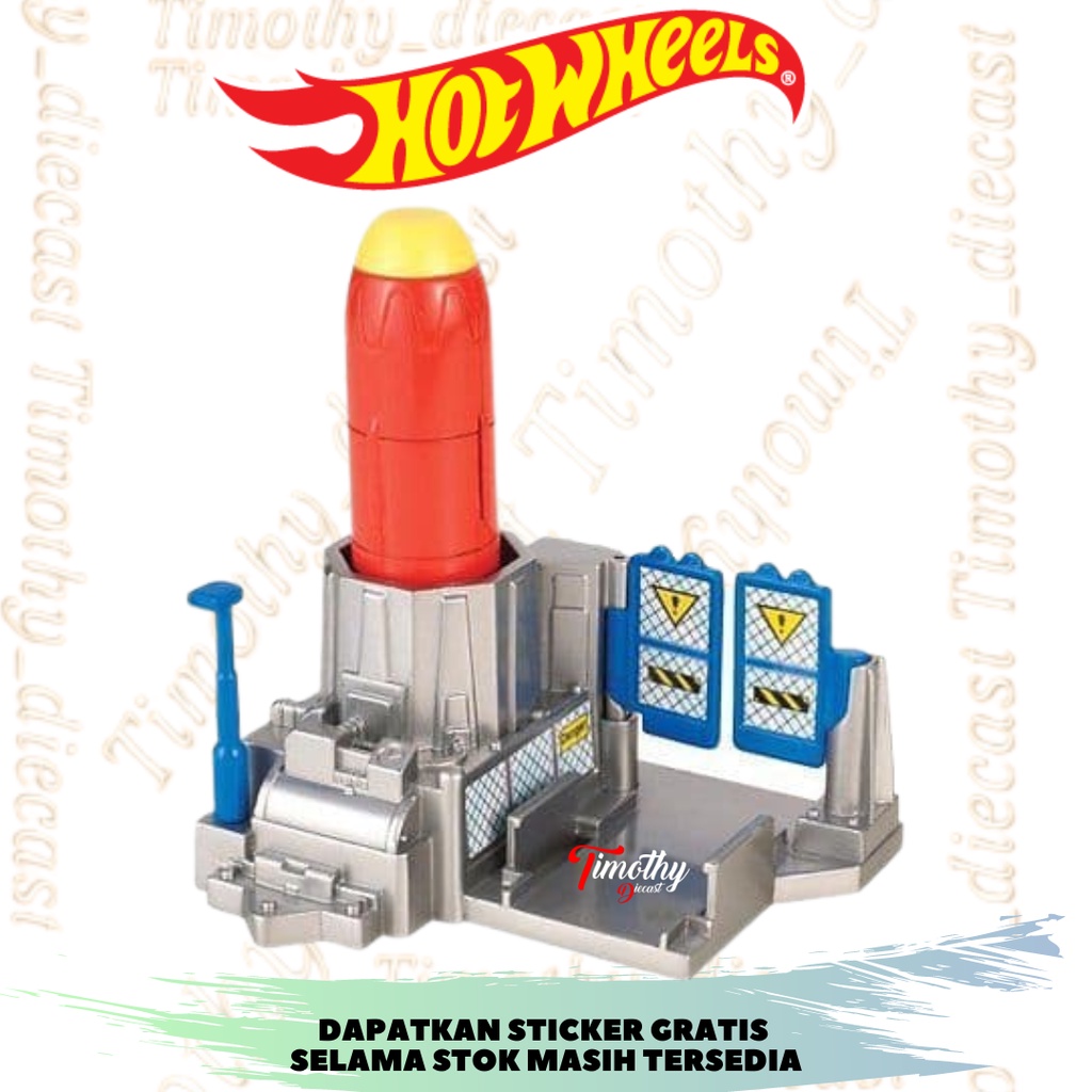 Jual Hot Wheels Work Shop Track Builder Rocket Launcher Blast Off Ori ...