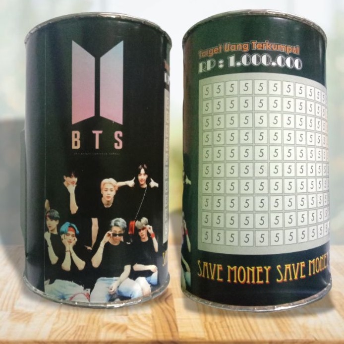 Jual Celengan target Celengan Viral Celengan BTS | Shopee Indonesia
