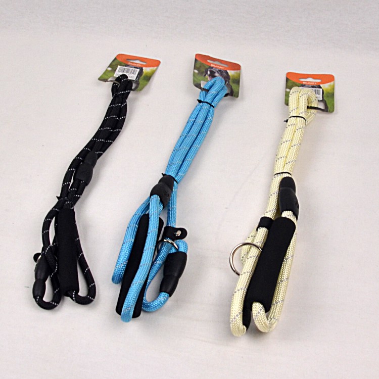 Jual Tali Tuntung Anjing BEJIARY CP57M Reflective Slip Collar and Leash