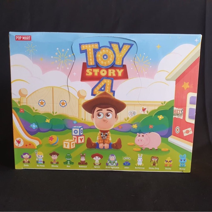 Jual MAINAN JE FIGURE POP MART X TOYS STORY 4 DISNEY SITTING SERIES. 1