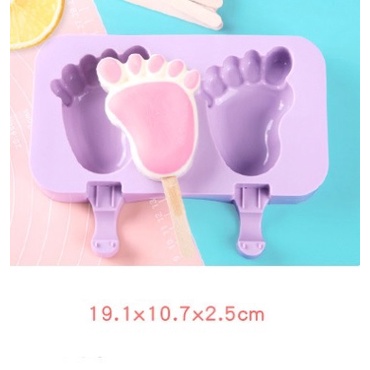 Shopello Cetakan Es Krim Coklat Ice Cream Pudding Jelly Bahan Silikon - foto 5
