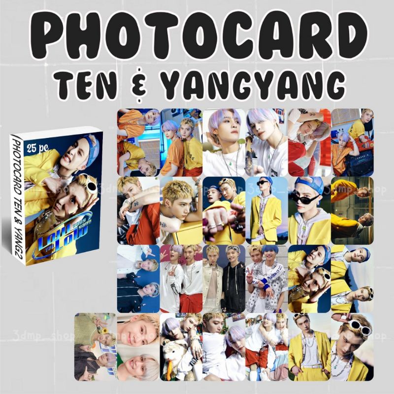 Jual 25 Lembar Photocard Lomo Photo Card Lomocard Way V Wayv Bad Alive Kick Back Ten Yangyang 9748