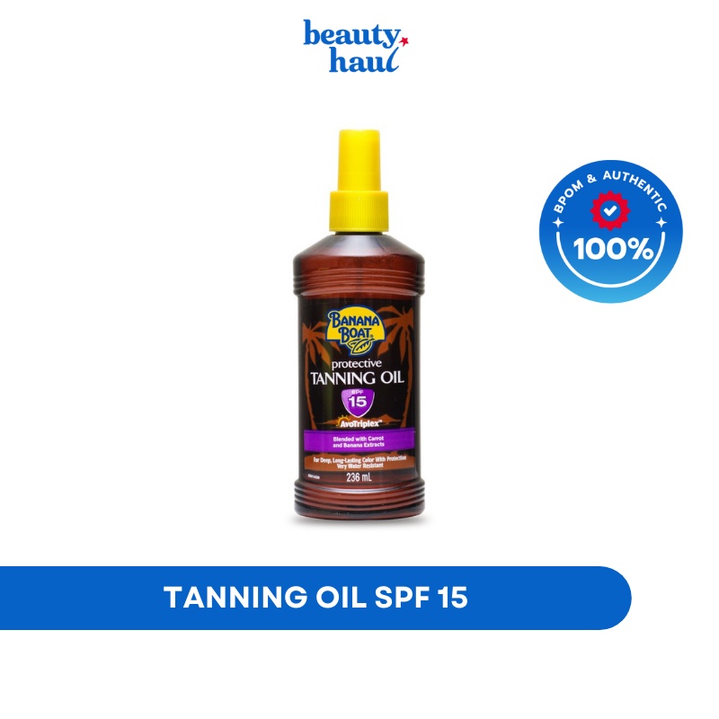 Jual BANANA BOAT Protective Tanning Oil SPF8 236ml Shopee Indonesia