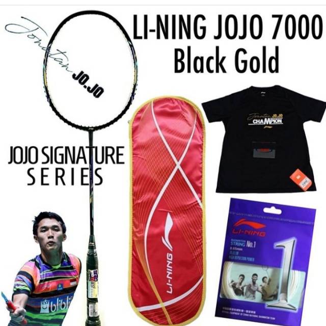 Jual RAKET BADMINTON LINING JOJO 7000 ORIGINAL BULUTANGKIS HARGA MURAH