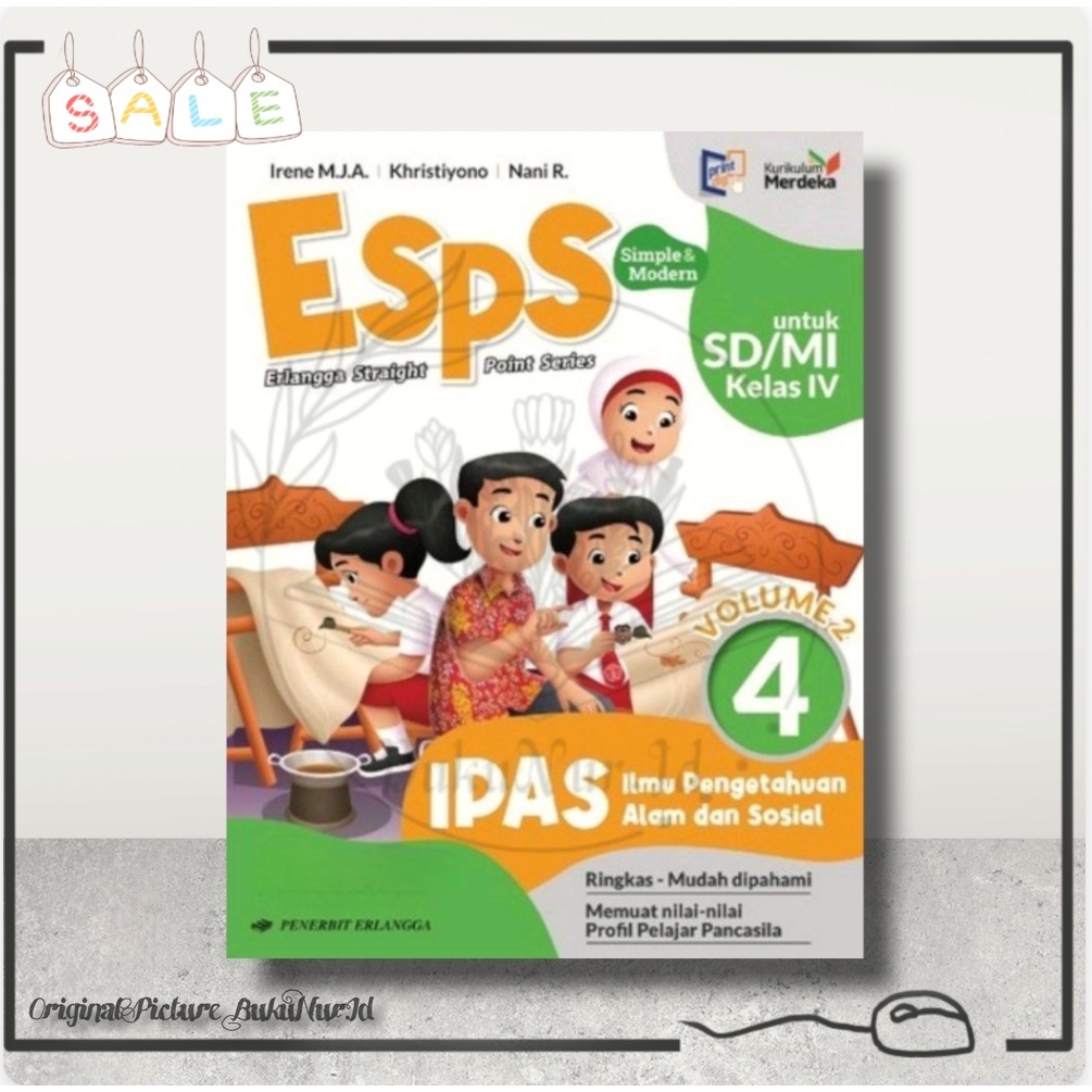 Jual Buku ESPS IPAS Ilmu Pengetahuan Alam Dan Sosial Untuk SD/MI Kelas ...