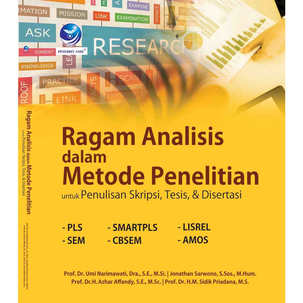 Jual Buku Ragam Analisis Dalam Metode Penelitian Untuk Penulisan Skripsi Tesis Dan Disertasi