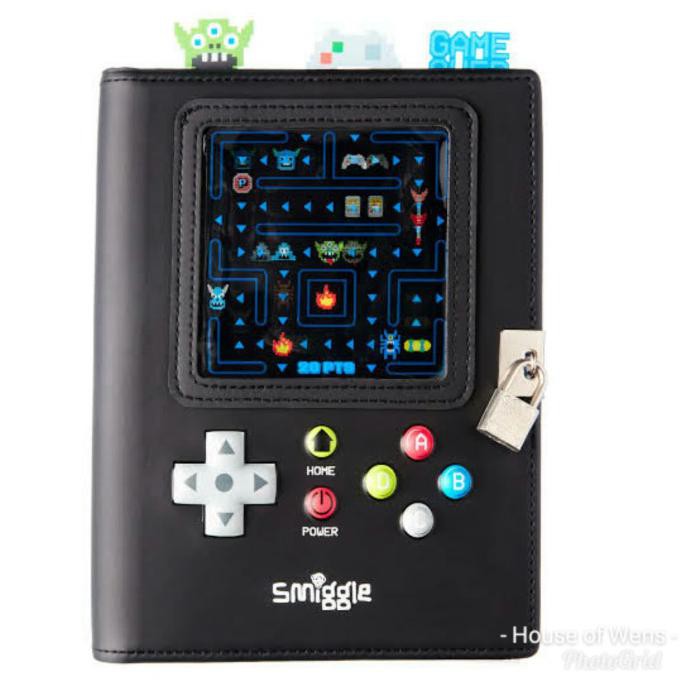 Jual SMIGGLE GAME OVER LOCKABLE A5 NOTEBOOK DIARY SMIGGLE Shopee Indonesia