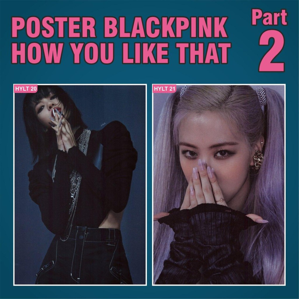 Jual POSTER BLACKPINK HOW YOU LIKE THAT JENNIE LISA JISOO ROSE KPOP ...