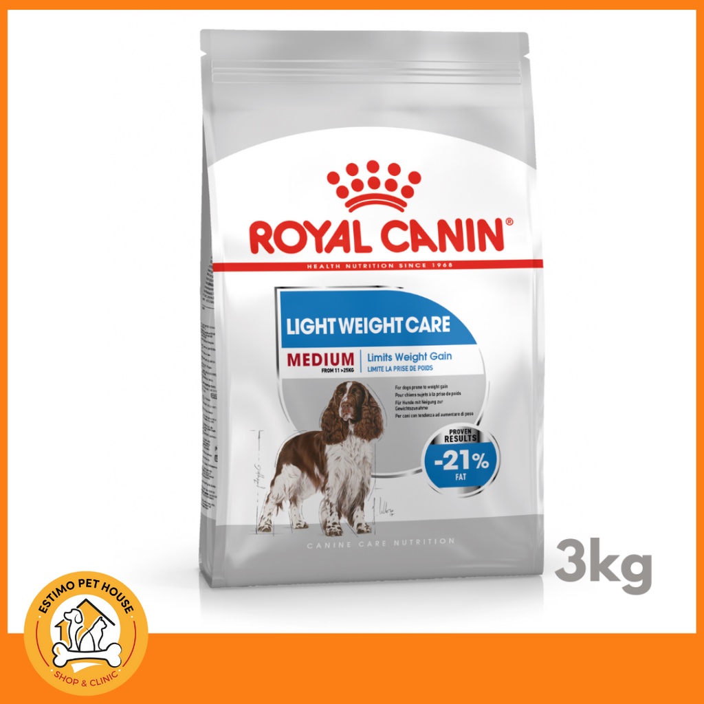 Jual Royal Canin Medium Light Weight Care 3kg | Shopee Indonesia