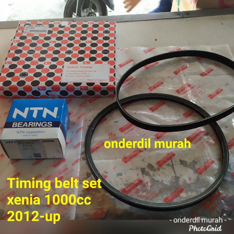 Jual Timing belt set xenia 1000cc ORIGINAL Shopee Indonesia