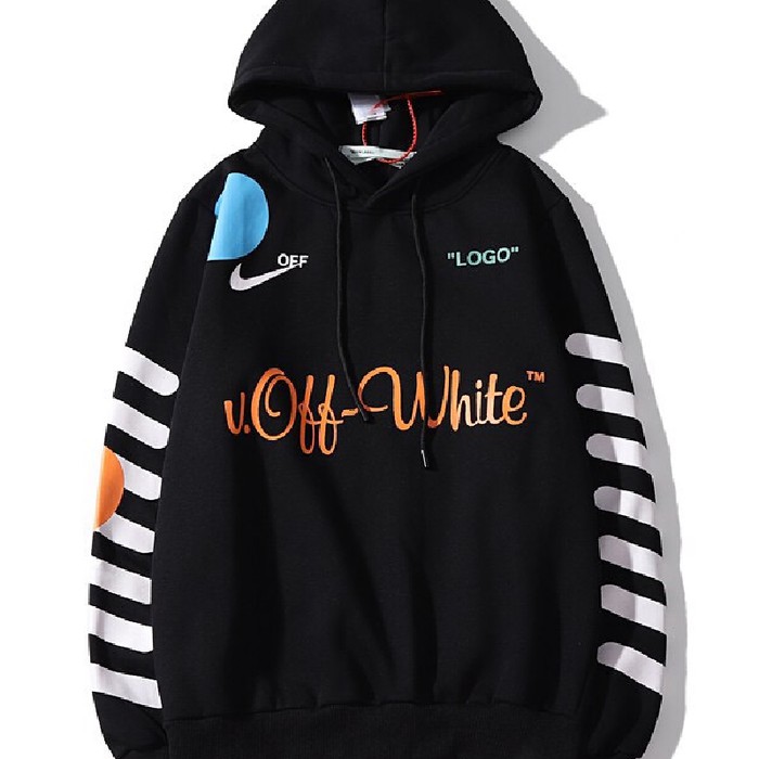 Hoodie off hotsell white x nike