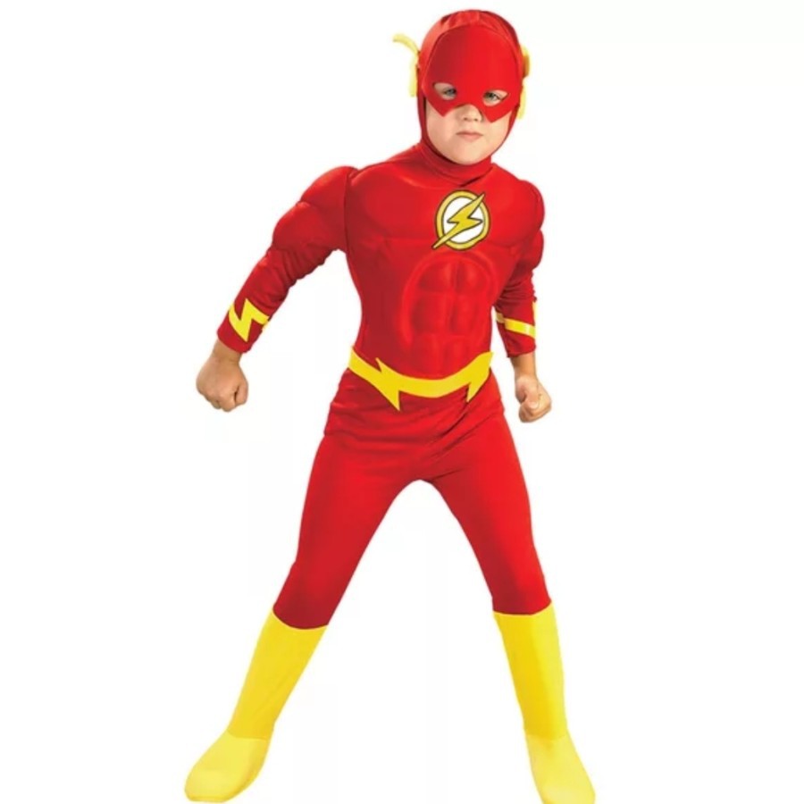 Red Superhero Flash Outfit main image 1