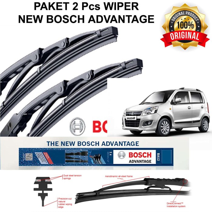 Jual WIPER MOBIL WAGON R ADVANTAGE 2pcs (kn - kr) | Shopee Indonesia