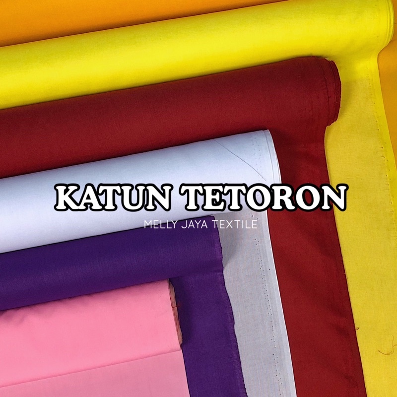 Jual KAIN KATUN TETORON FURING BENDERA METERAN | Shopee Indonesia