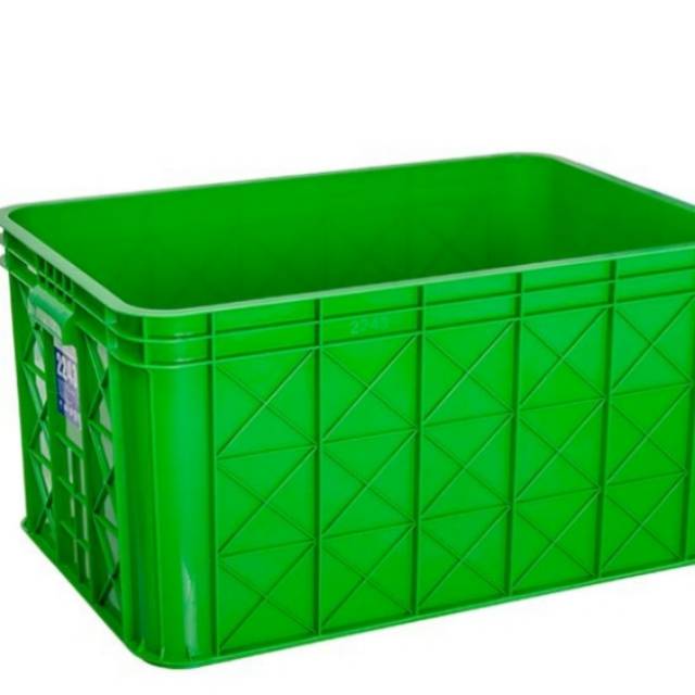 Jual Box Container Green Leaf 2243 P / Bak Air Keranjang Industri ...