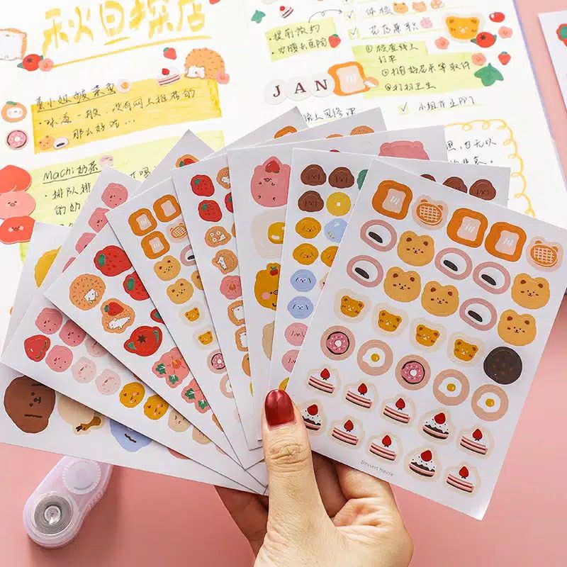 Jual 3pcs cute design sticker | Shopee Indonesia