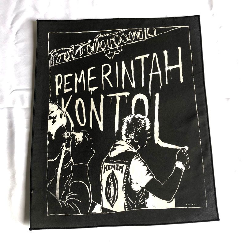 Jual PROMO BACKPATH (Emblem Punggung jaket) bordil punk backpack sablon ...