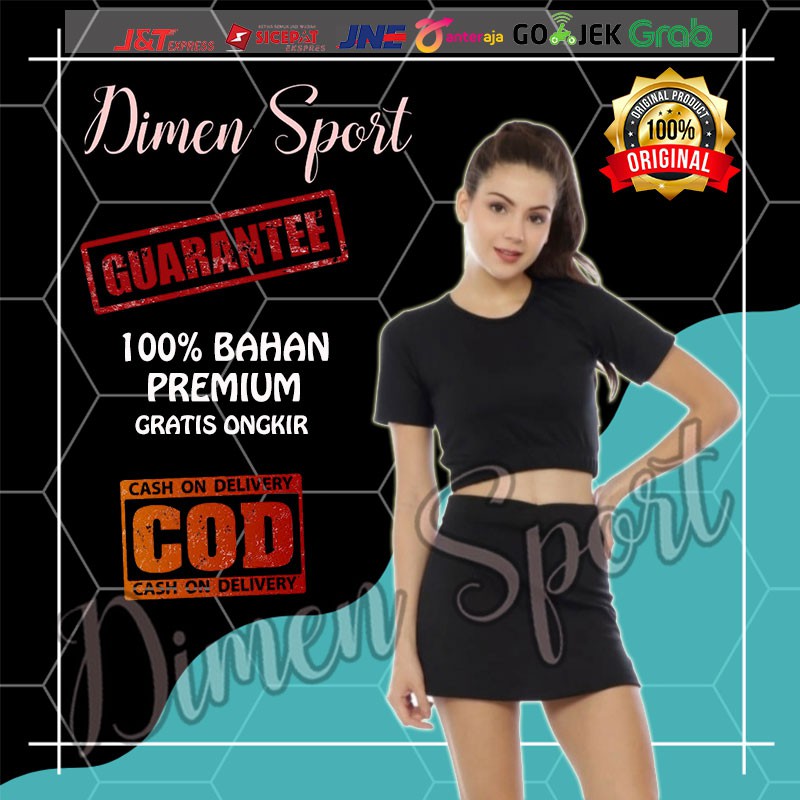 Jual Rok Senam Jumbo Dimen Sports Legging Olahraga Tenis Gym Fitnes ...