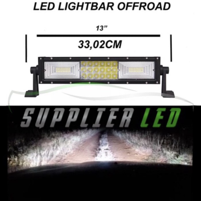 Jual Lampu Tembak Offroad Lightbar Inch Led Cwl Triple Row Double