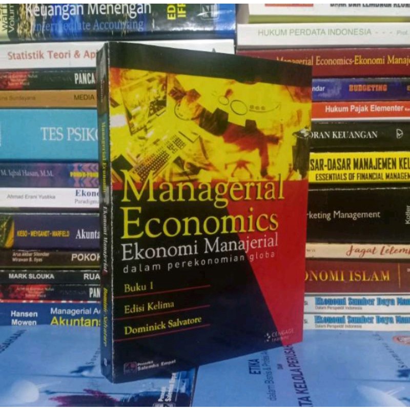 Jual Managerial Economics Ekonomi Manajerial Buku 1 Edisi Kelima ...