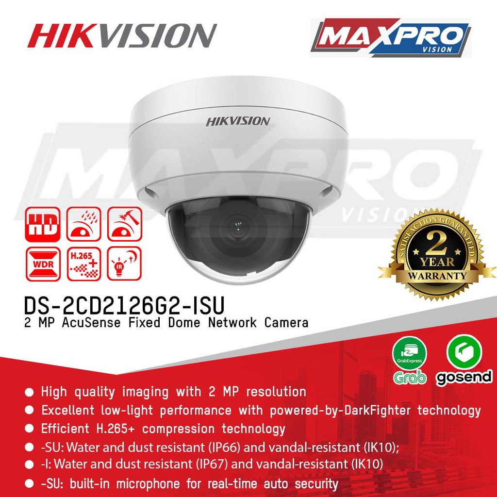 Jual DS-2CD2126G2-ISU - HIKVISION IP CAMERA | Shopee Indonesia