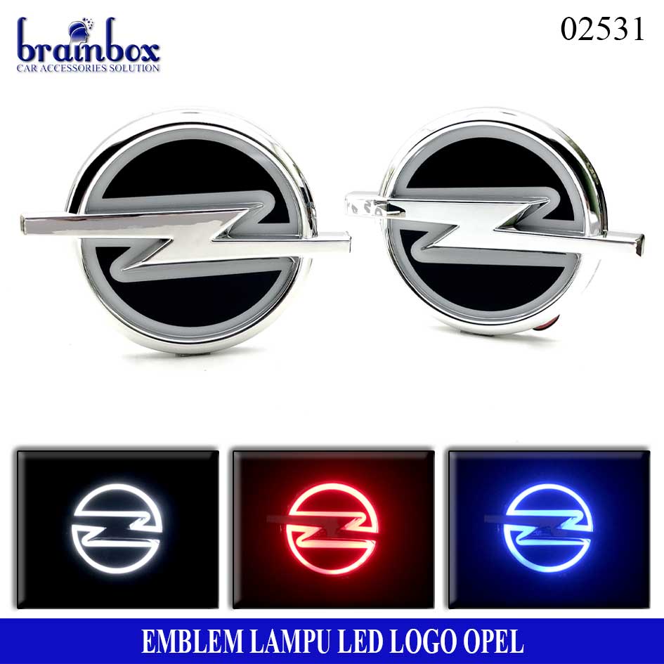Jual HIGH QUALITY Car Logo Light Opel Emblem Mobil Lampu Car Logo LED ...