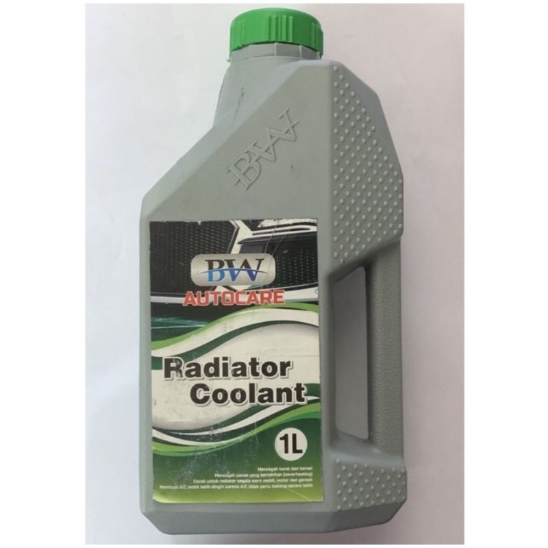 Jual air radiator colantr radiator merek bw isi 1liter wrn hijau ...
