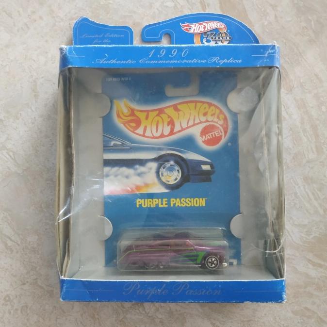 Jual Hotwheels Purple Passion 1990 Authentic Commemorative Replica