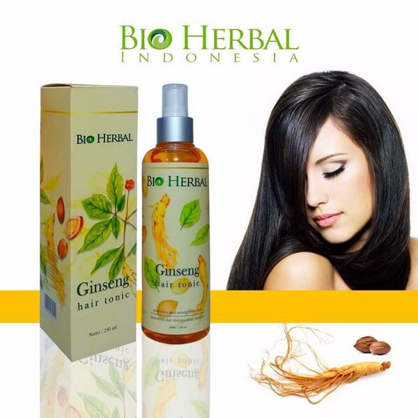 Jual BIO HERBAL HAIR TONIC GINSENG | Shopee Indonesia
