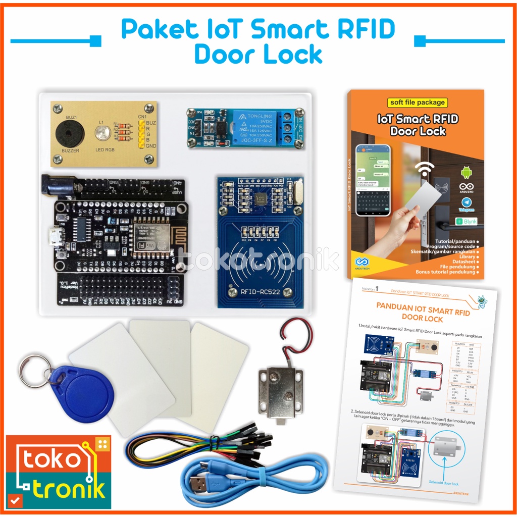 Jual Starter IoT RFID Smart Door Lock | Shopee Indonesia