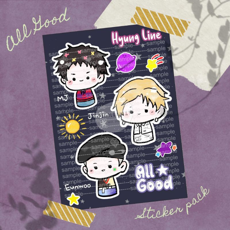 Jual Astro All Good Stickers Pack (Minimal Pembelian 2 Pack) | Shopee ...
