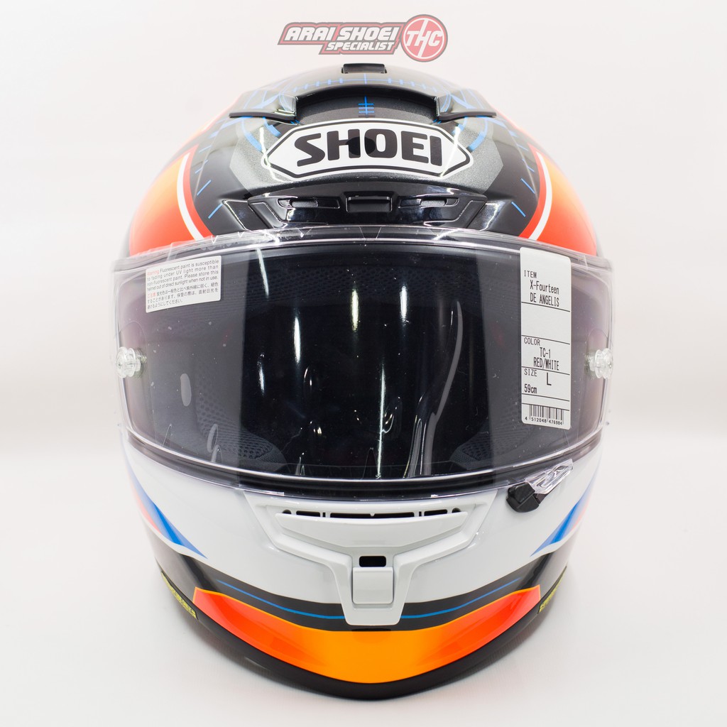 SHOEI X-14 DE ANGELIS 57-58cm Mサイズ 【公式通販】