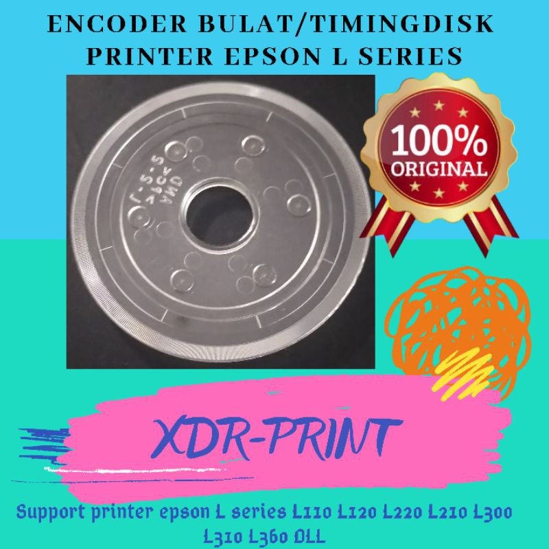Jual Encoder bulat timing disk printer epson L120 L210 L220 L300 L310
