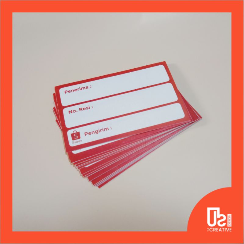 Jual [SATUAN] Sticker Label Pengiriman (5x8 cm) | Shopee Indonesia
