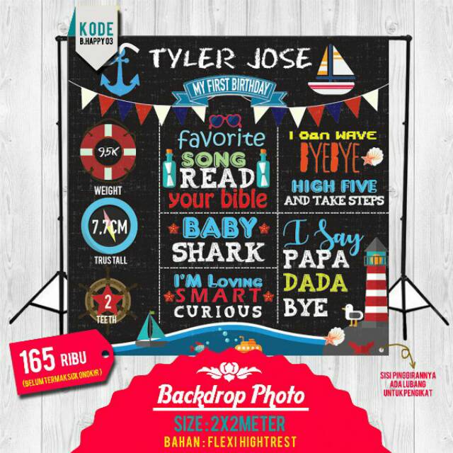 Jual BACKDROP PHOTOBOOTH BIRTHDAY | PROPERTI FOTO DEKORASI PERLENGKAPAN