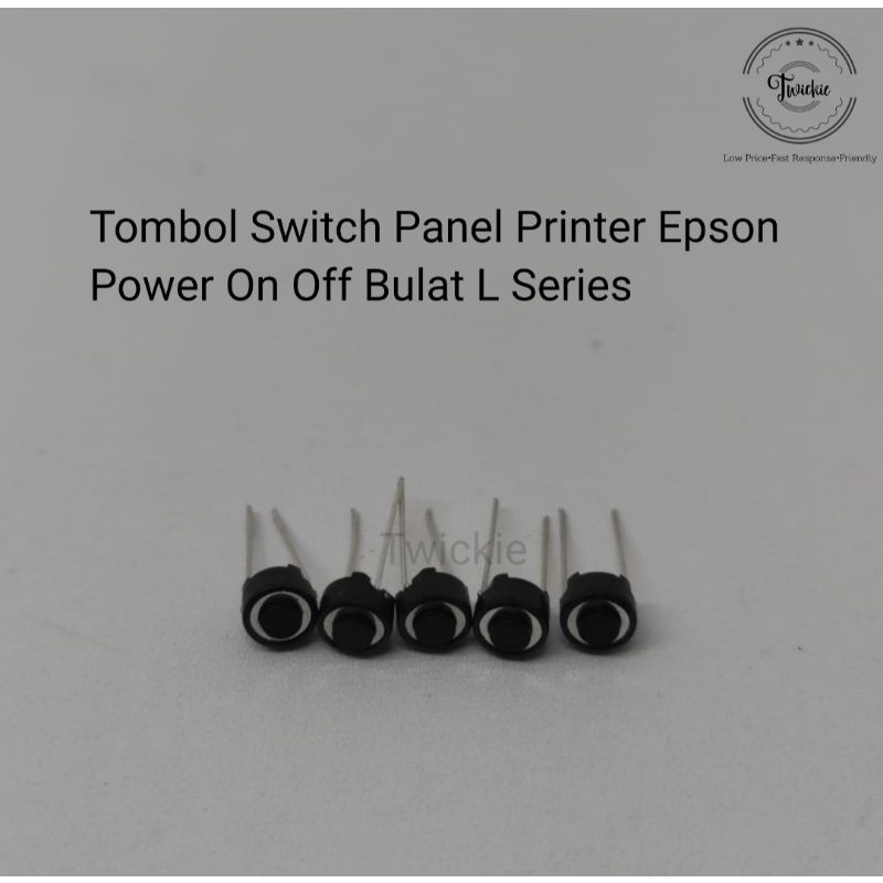 Jual Tombol Switch Panel Printer Epson Power On Off Bulat L Series ...