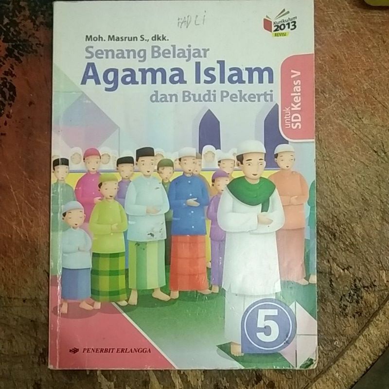 Jual Buku Agama Islam Dan Budi Pekerti SD Kelas 5 Penerbit Erlangga ...