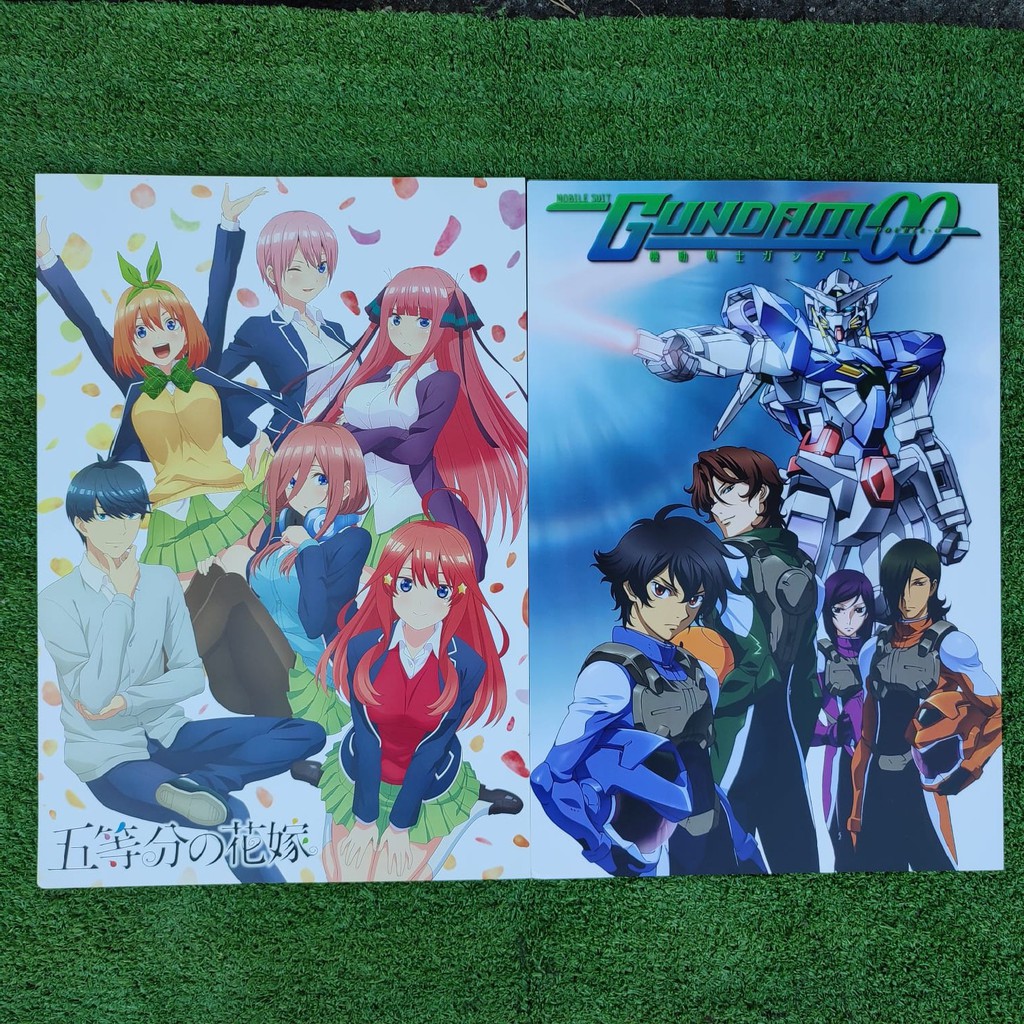 Jual Poster Anime A3 GoToubun no Hanayome Gundam 00 Shopee Indonesia