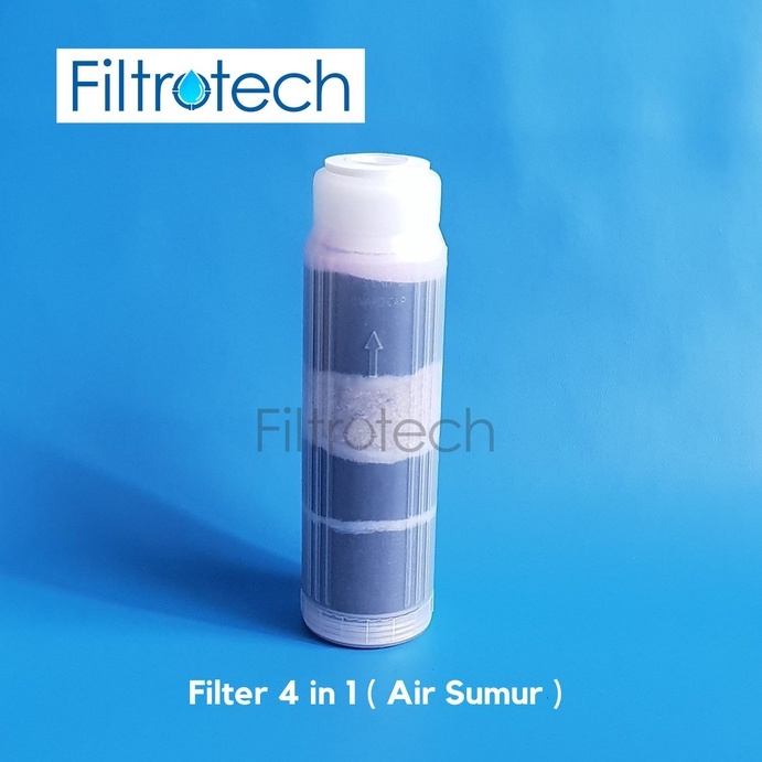 Jual Filter Cartridge 3 in 1 dan 4 in 1 air ledeng dan air sumur 4 in