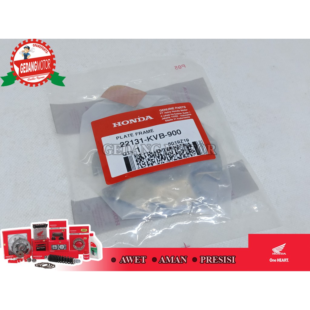 Jual PLATE RAMP TUTUP RUMAH ROLLER VARIO KARBU BEAT FI ORI ( 22131-KVB ...