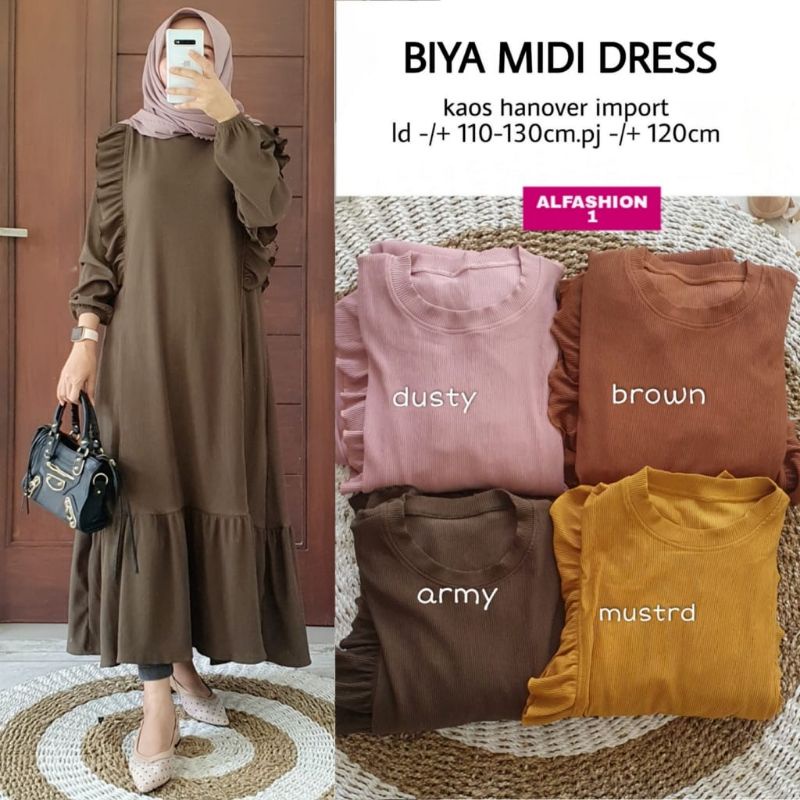 Shopee midi sale dress