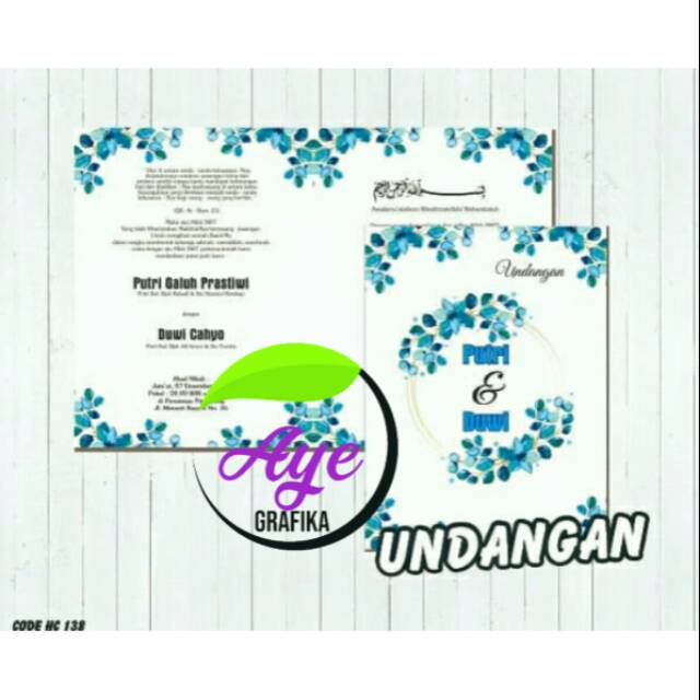 Jual Undangan Custom, Vintage, Unik | Shopee Indonesia