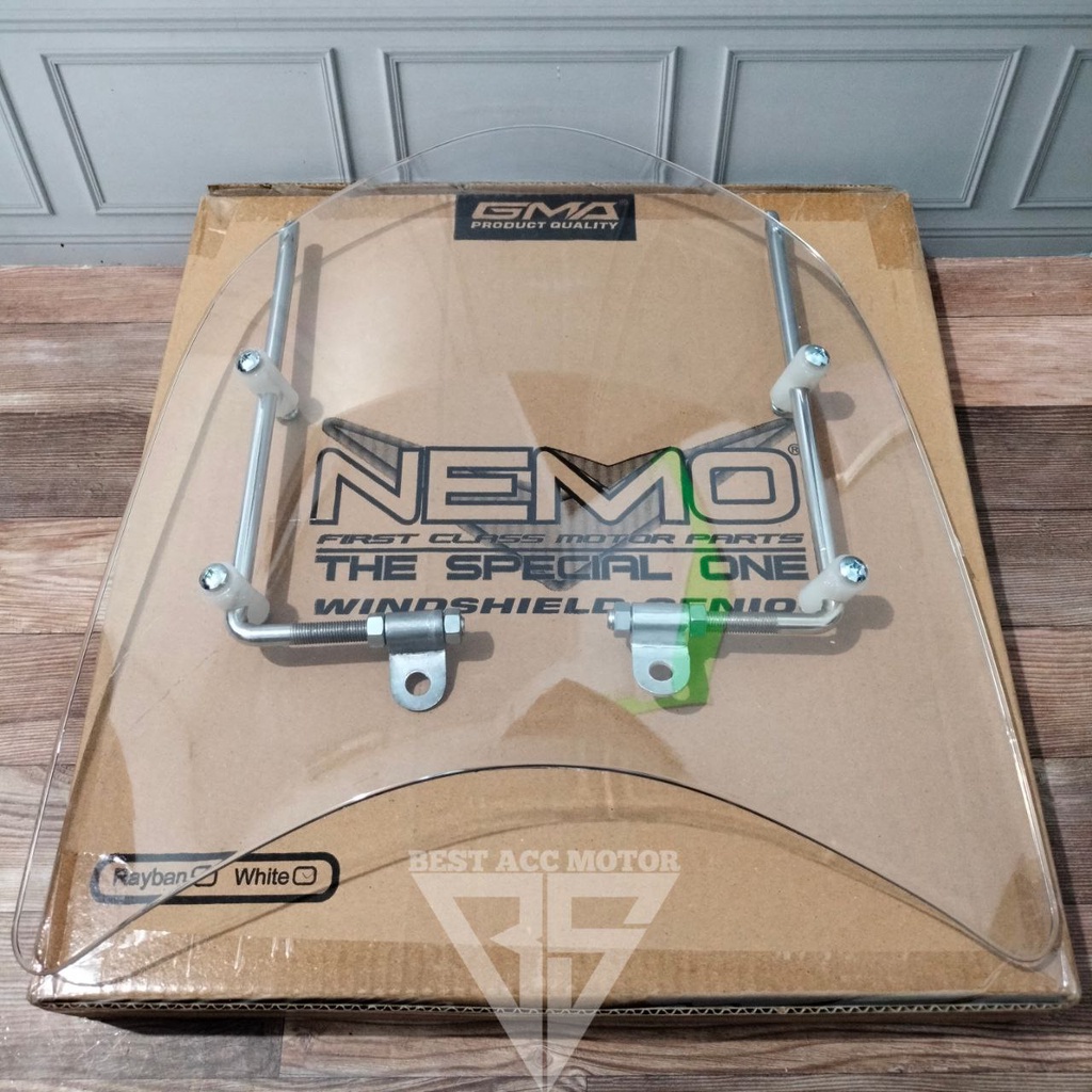 Jual WINDSHIELD NEMO SCOOPY VARIO 110 125 150 160 BEAT FI ESP KARBU NEW ...