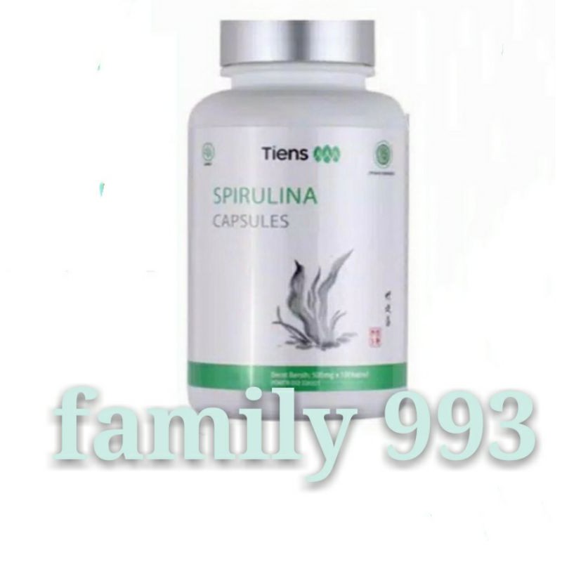 Jual Tiens Spirulina Tianshi Spirulina masker jerawat plus gizi dan