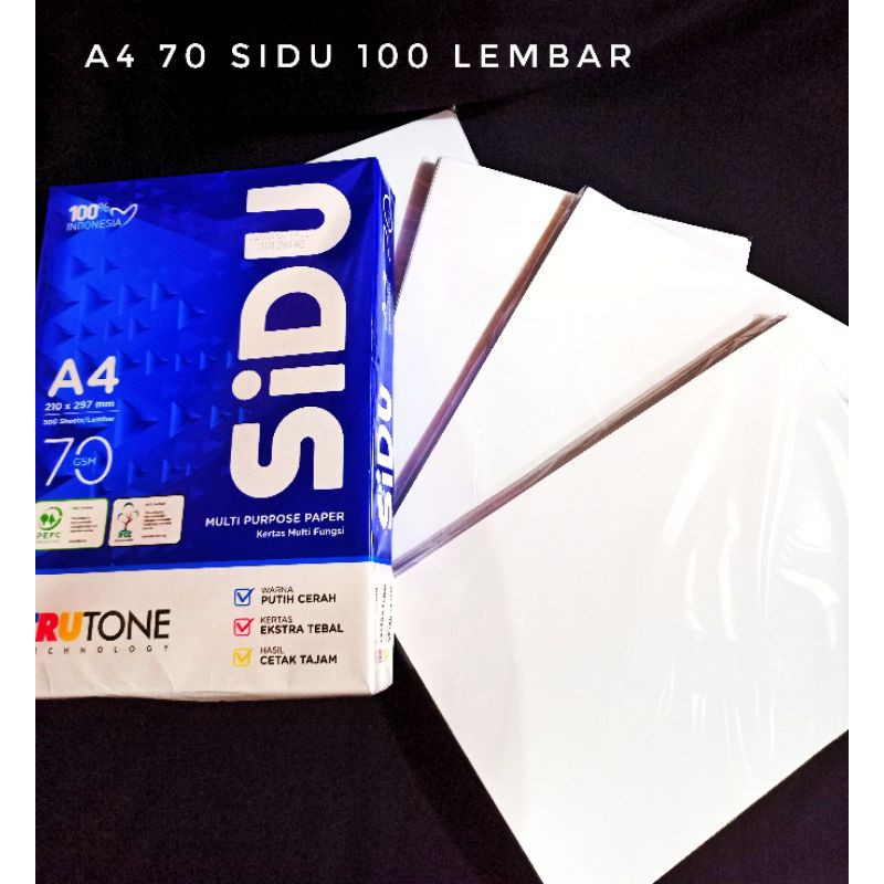 Jual Kertas Hvs A4 70 Sinar Dunia 100 Lembar | Shopee Indonesia