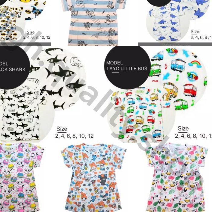 Jual RWS KS ANAK BANYAK MOTIF | BAJU ANAK | PAKAIAN ANAK | KS ANAK •C3 ...