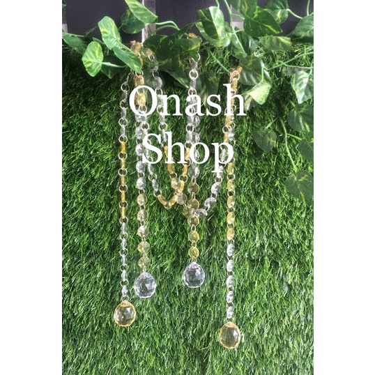 Jual Roncean/ Juntai / Rangkaian Kristal Akrilik Warna Seling Seri 112 ...