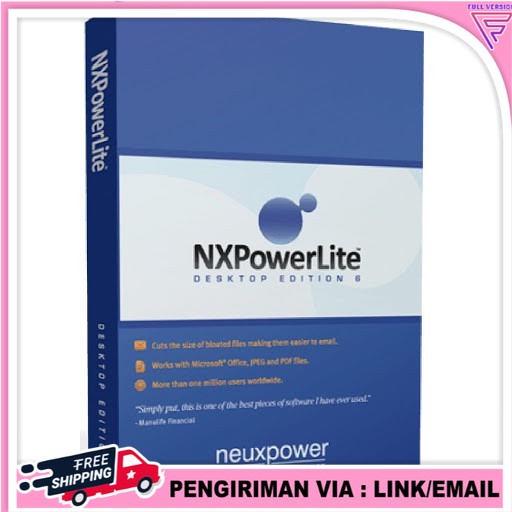 Jual NX Power Lite Desktop Versi 9 Pro - Aplikasi Untuk Kompress Ukuran