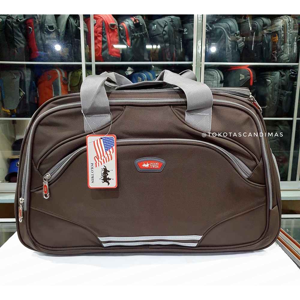 Jual Travel Bag Polo Twin 89663 Shopee Indonesia