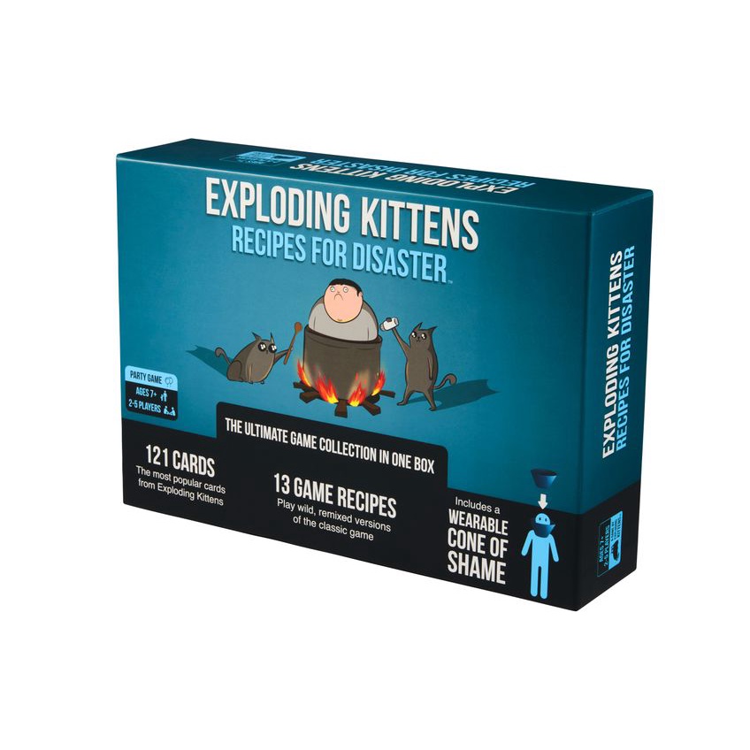 Jual Exploding Kittens Recipes For Disaster Original Board Game